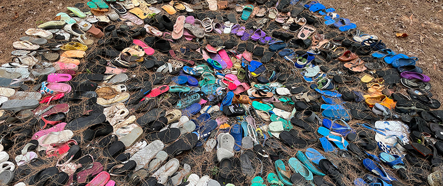 Flip-flops: on the path to plastics circularity or a watery grave?