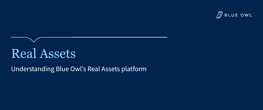 Blue Owl Real Assets