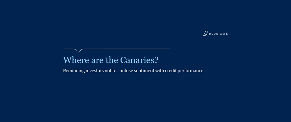Consumer Credit: Where are the Canaries?